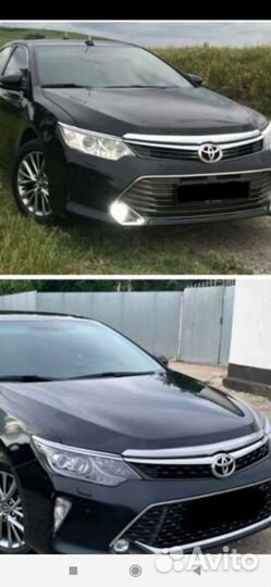 Капот на toyota camry 55