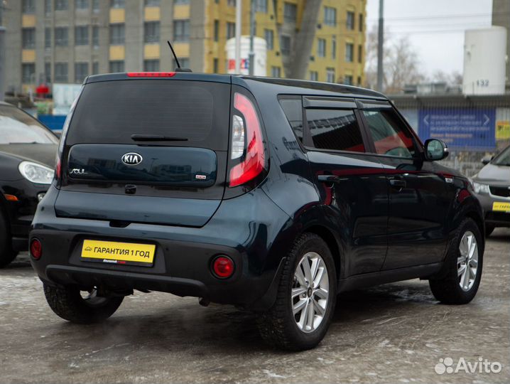 Kia Soul 1.6 AT, 2017, 184 524 км