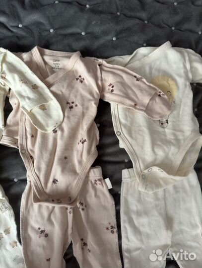 Пакет вещей на девочку 50-56 р-р