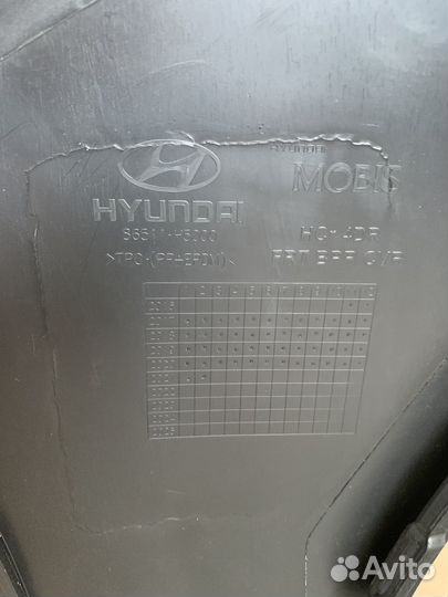 Бмпер передний оригинал hyndai solaris 2