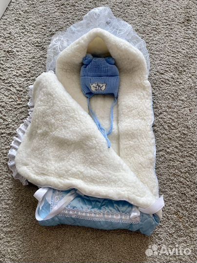 Конверт на выписку зимний