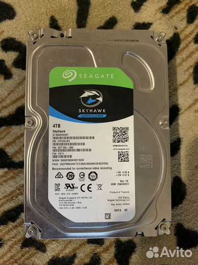 Жесткий диск 4тб