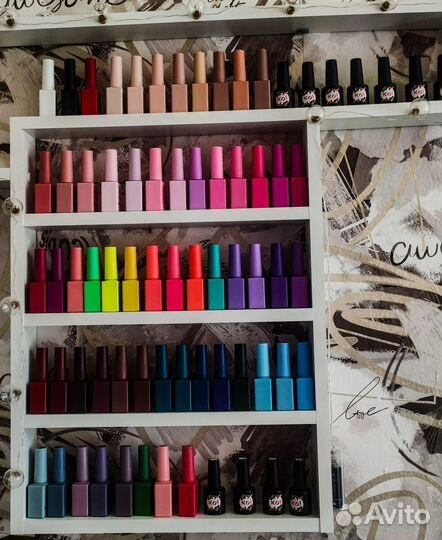 Гель лаки для маникюра и педикюра