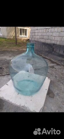 Бутылка стеклянная -50л