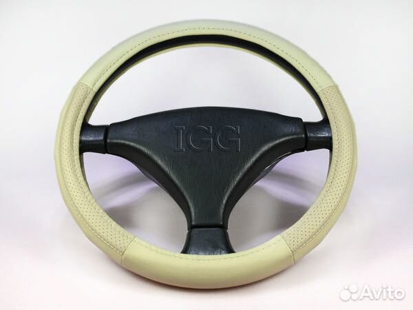 Оплетка для руля силиконовые вставки M(37-38см)