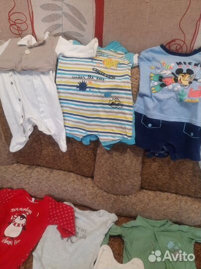 Вещи на мальчика от 0 до 3 мес