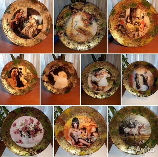 Декоративная тарелочка отличный подарок