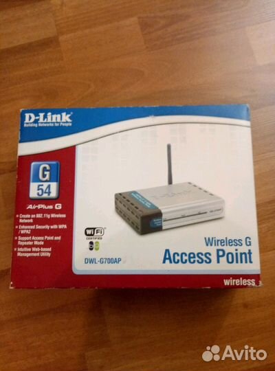 D-link AirPlus G DWL-G700AP