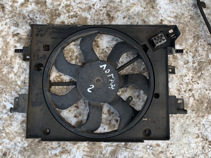 Диффузор вентилятора с вентилятором renault logan2