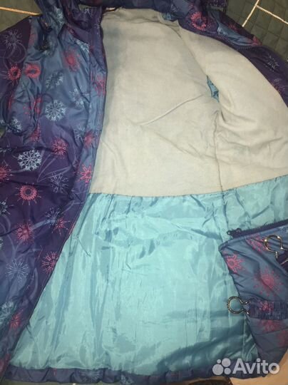 Зимнее пальто для девочки