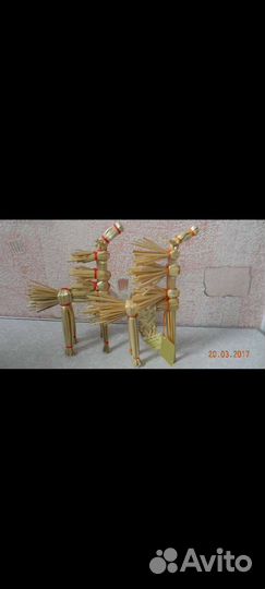 Сувениры, подарки из соломки