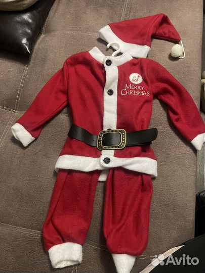 Новогодний костюм дед Мороз