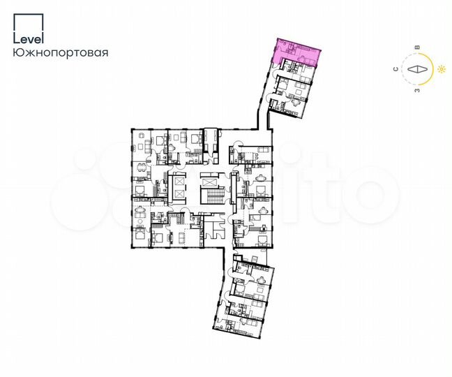 Квартира-студия, 24,6 м², 2/18 эт.