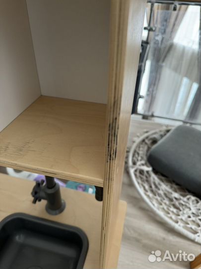 Детская кухня IKEA с посудой