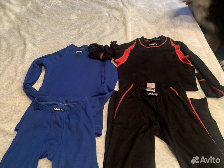 2 комплекта термо белье детское craft