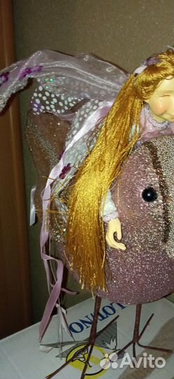 Новогодняя композиция подвеска большая на ёлку