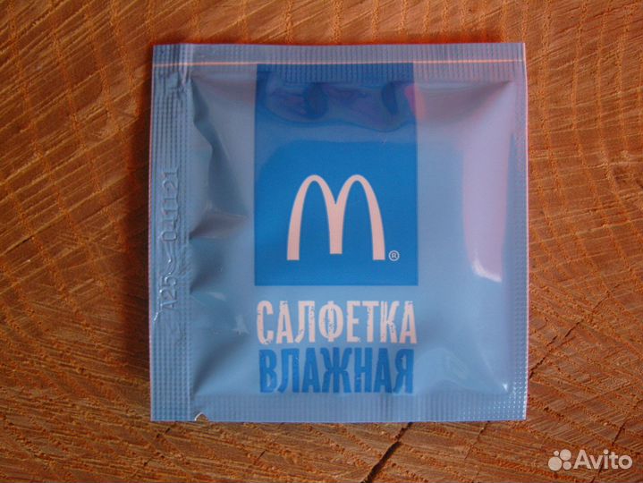 Влажные салфетки McDonald's