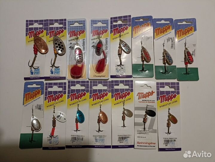 Приманки для спиннинга (бигбейты, вертушки и пр.)