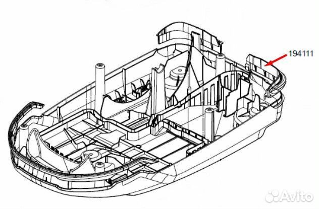 Smart touch comfort 784014 - Бампер задний левый 1