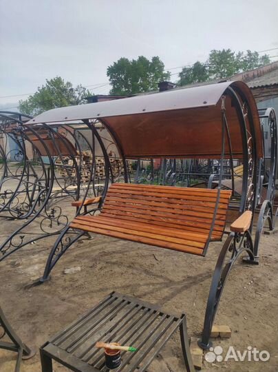 Качели для дачи Люкс