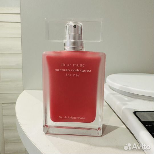 Остаток во флаконе Narciso Rodriguez Fleur musc