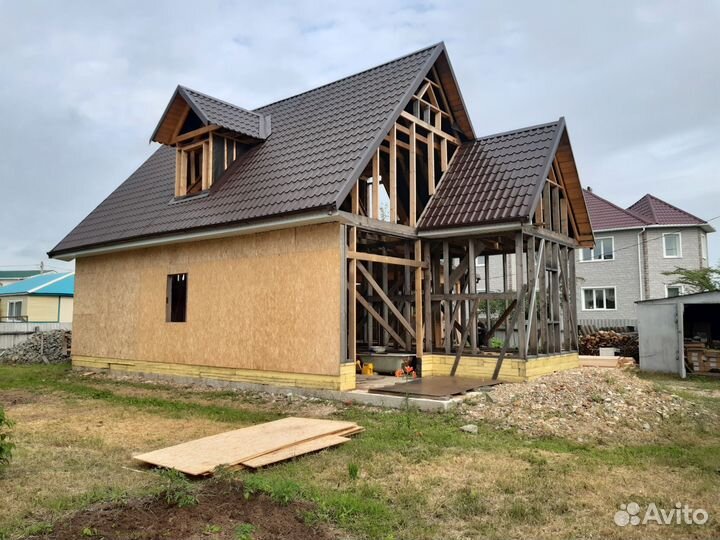 Строим дома, коттеджи, бани, дачи, гаражи