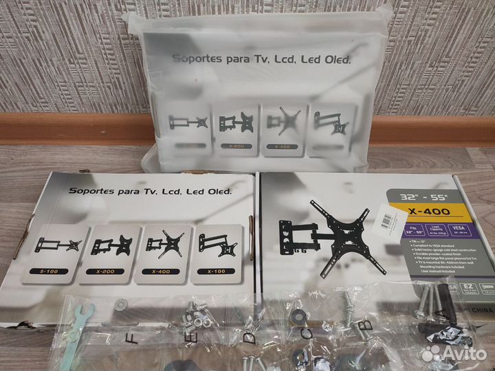 Новые кронштейн для телевизора 100-400. 32-55
