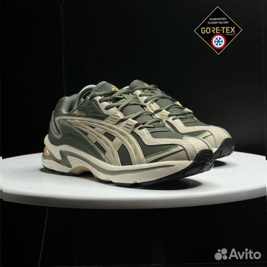 Кроссовки зимние Asics Gel-Preleus khaki and begie