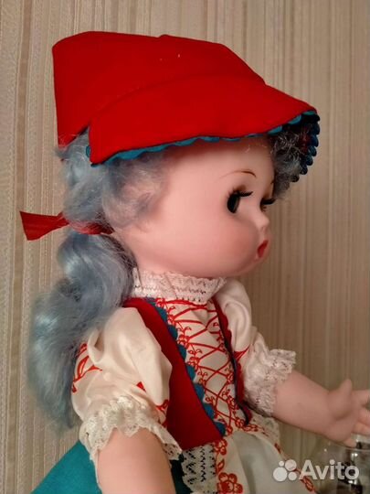 Винтажная Красная Шапочка из ссср. Новая