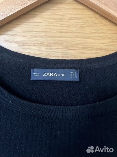 Zara платье черное свободное