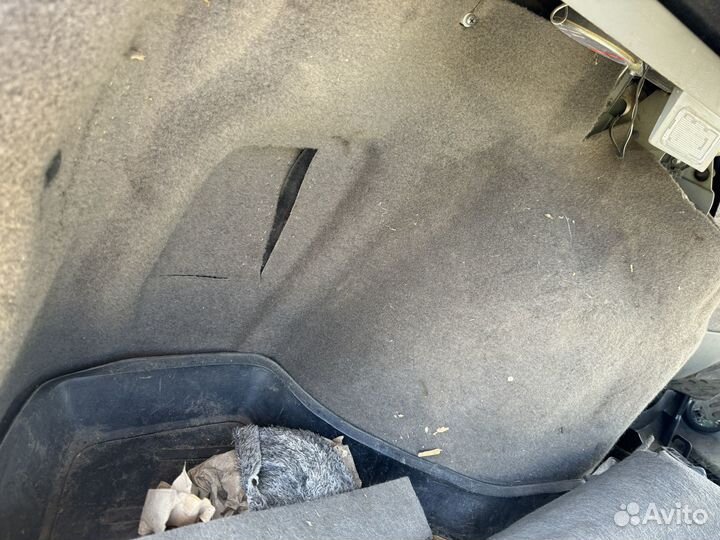 Обшивка багажника kalina