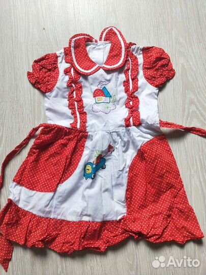 Платье на девочку 4-5 лет