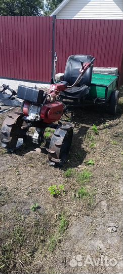 Мотоблок с прицепом бу