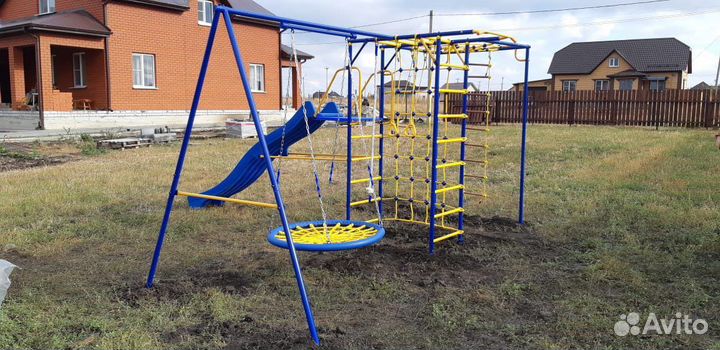 Детская игровая площадка «Орбита с Паутинкой»