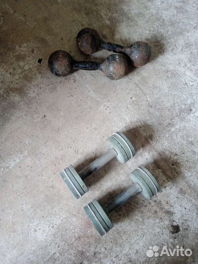 Гантели разборные СССР