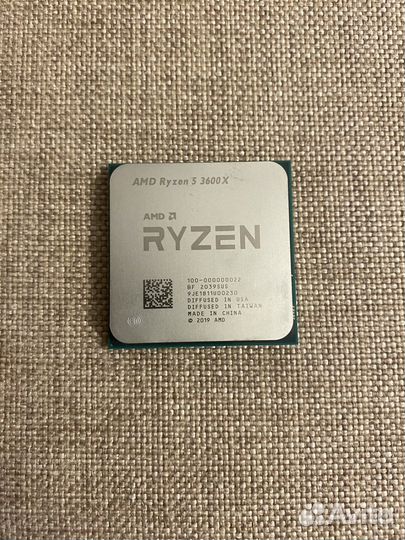 Процессор Ryzen 5 3600x
