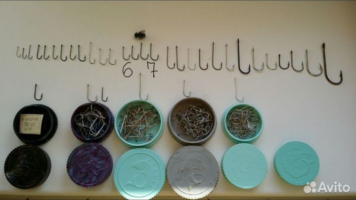 Крючки, леска