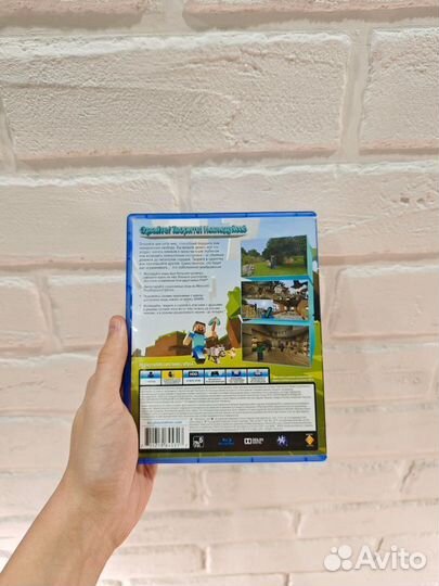 Minecraft ps4 диск