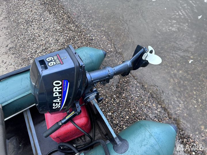 Лодка и мотор 9.9-15 2х тактный