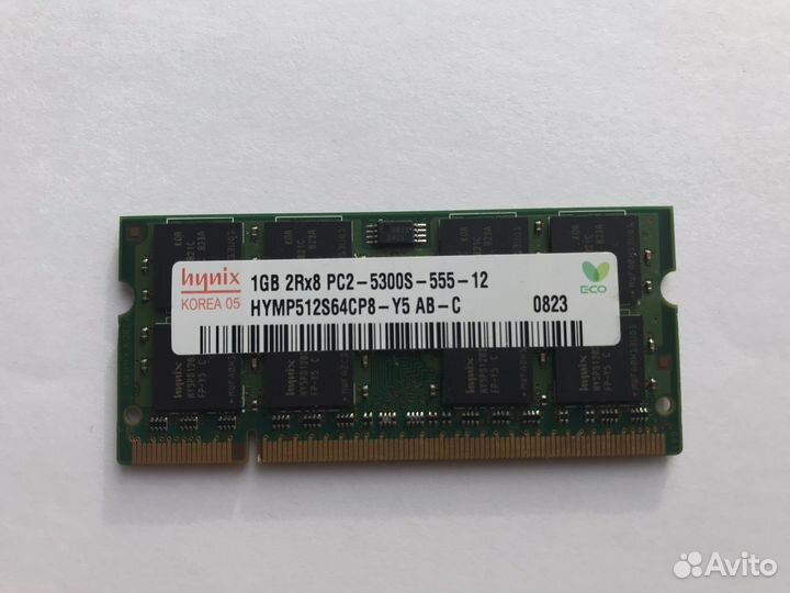 Оперативная память ddr2 so-dimm бу