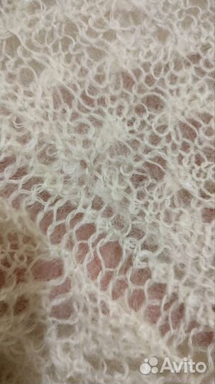 Пуховый платок-шарф 120*45