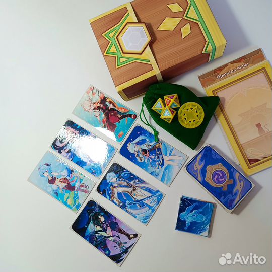 Священный призыв семерых настольная игра Genshin