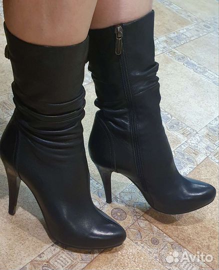 Ботильоны натуральная кожа 37 разм