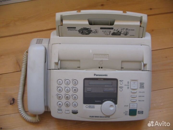 Телефаксы на термобумаге, термопленке и др. Список