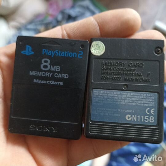 Карта памяти Sony PS2