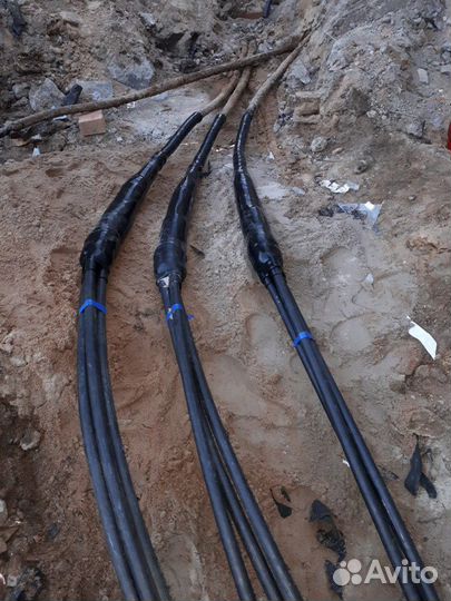 Монтаж кабельных муфт