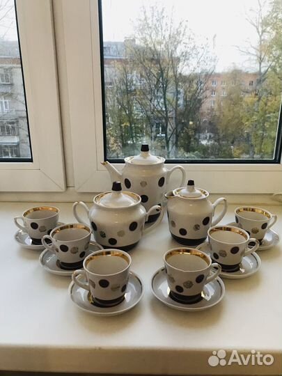 Кофейный сервис Вербилки СССР