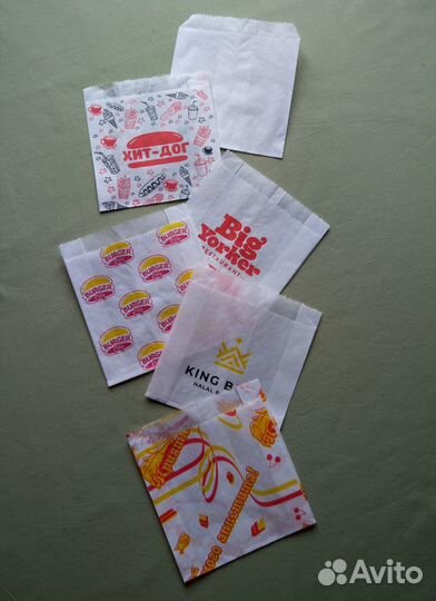 Бумажные пакеты под Картофель Фри