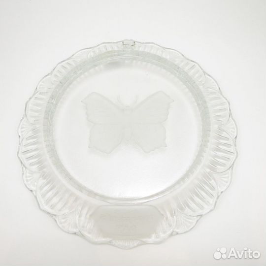 Тарелка День матери 1979: Бабочка Стекло Германия