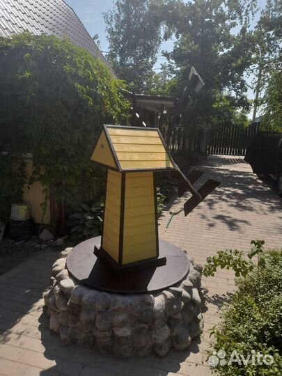 Мельница садовая декоротивная